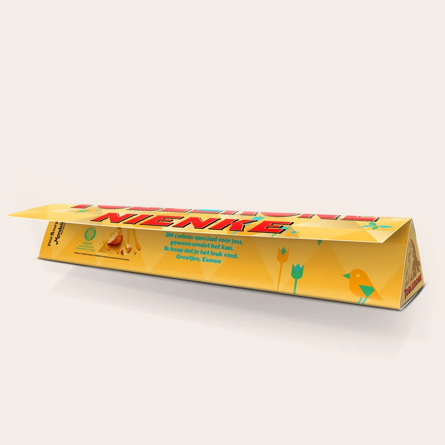 toblerone met naam